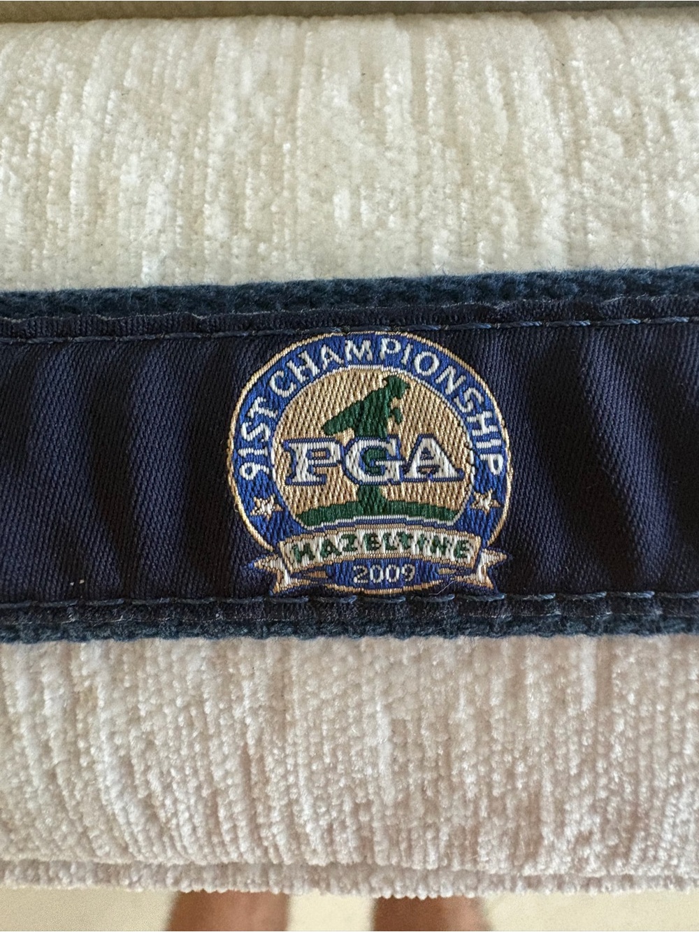 2009 PGA Championship Hazeltine Golf Belt – 91st Championship – Rare